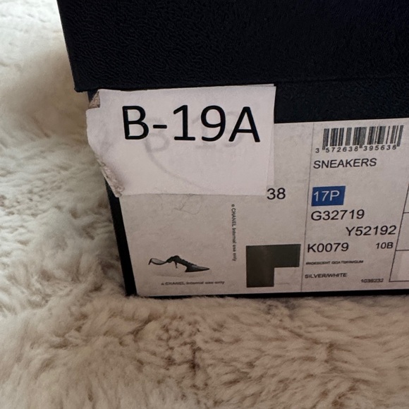 Chanel Metallic Silver Sneakers for Women - Picture 8 of 8